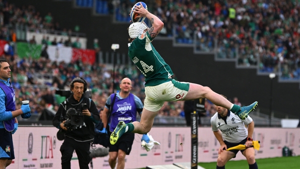 Mack Hansen was a livewire as Ireland scraped past Italy