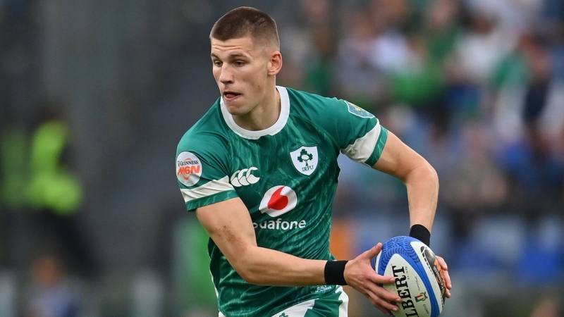 Sam Prendergast won the Six Nations' Rising Player award