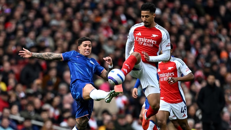 William Saliba is sticking with Arsenal