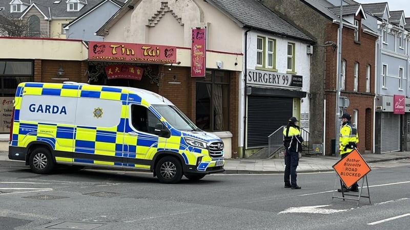 The crash happened on lower Mount Street in Letterkenny