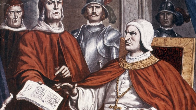 An engraving, circa 1342, of Clement VI, one of the Avignon popes. Engraving: Pierre Roger de Beaufort, 1291-1352. Image: Roger Viollet Collection/Getty Images