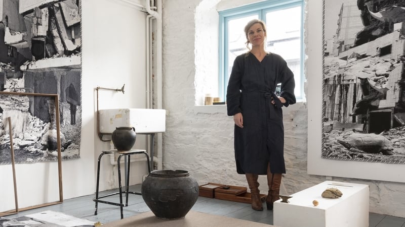 Visual artist Ailbhe Ni Bhriain (Pic: Roland Paschhoff)