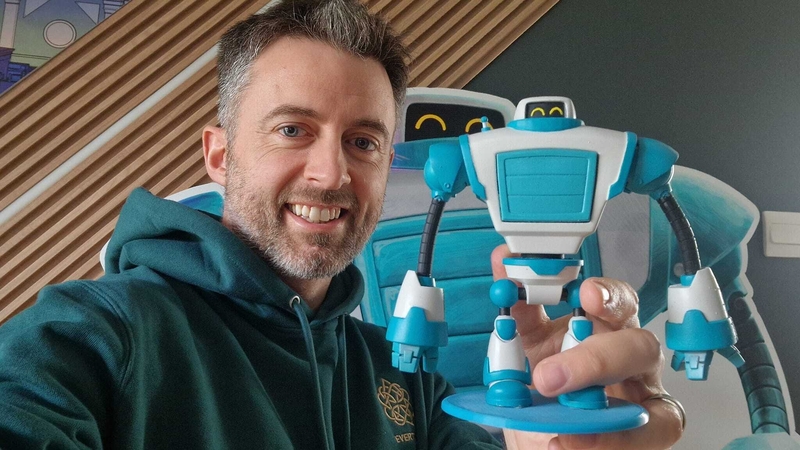 Will Sliney with 3DP from Droid Academy.