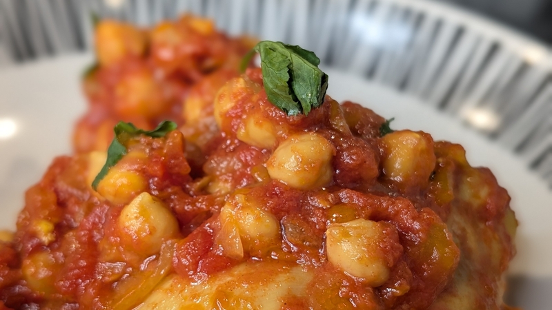 A summery dish loaded with flavour.