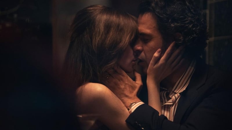 (L-R) Lola Petticrew as Cushla and Tom Cullen as Michael in Trespasses