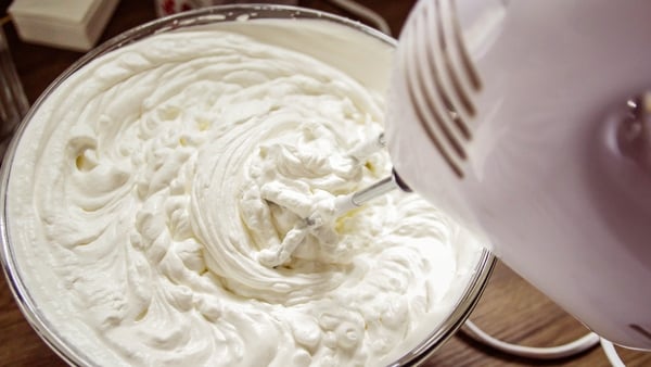 Mary D'Arcy's meringue roulade with rhubarb & orange compote: Today