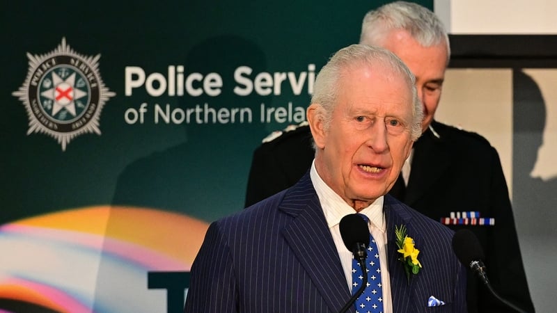 King Charles and Queen Camilla began their visit to Northern Ireland in Belfast