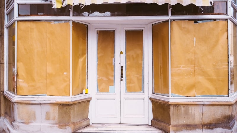 There were 30,635 vacant commercial units across the country in December last year (stock image)