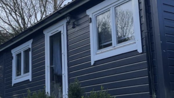 Laurie O'Donnell lives with her partner in a cabin in Cork