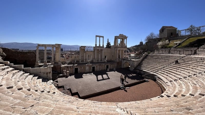 The Roman Theatre of Philippopolis in the heart of Plovdiv