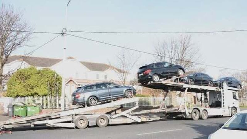 A total of 29 cars were seized by gardaí from the car sales business