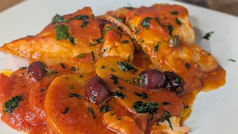 Max's merluzzo con patate e pomodoro