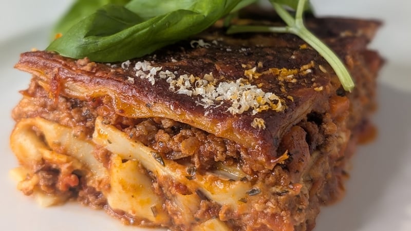 Kev's beef & pork lasagne bake: Today