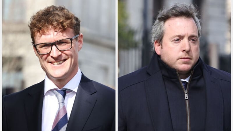 Paddy Cosgrave (L) is suing former Web Summit director David Kelly for alleged breaches of duties as a director