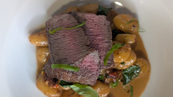 Kev's Tuscan-style beef medallions with potato gnocchi: Today