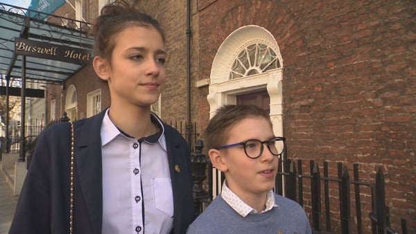 Sarah Ann and Benjamin Buday are carers, along with their parents, for younger sister Esther