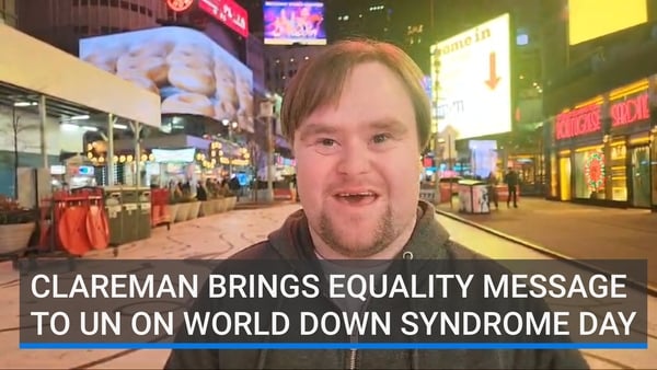 Fionn Crombie Angus is a board member of Down Syndrome Ireland