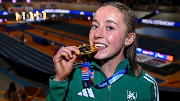 European Indoor Champion Sarah Healy leads the six-strong Irish team in Nanjing