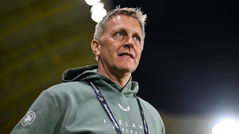 It was a game of two halves for the Ireland head coach