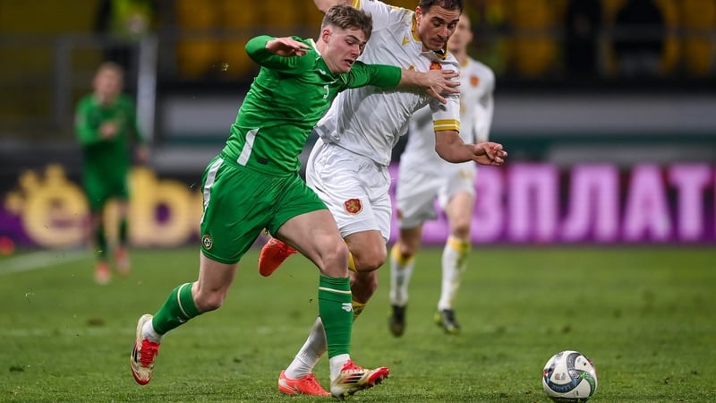 Evan Ferguson came on during the first game in Plovdiv