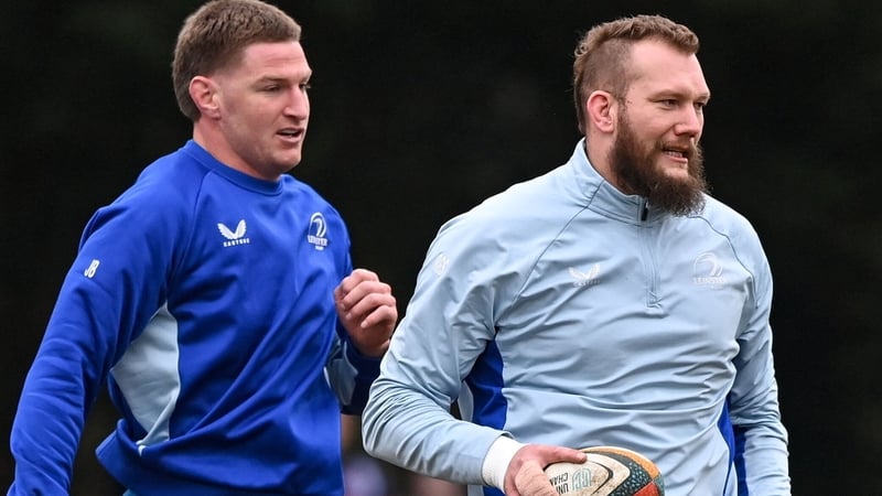 Jordie Barrett and RG Snyman are in South Africa to take on the Bulls