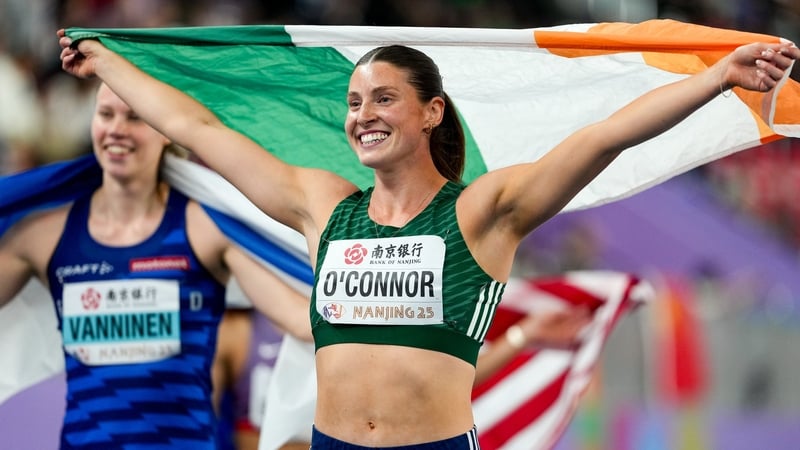 Kate O'Connor ended Ireland's near two-decade wait for a world medal
