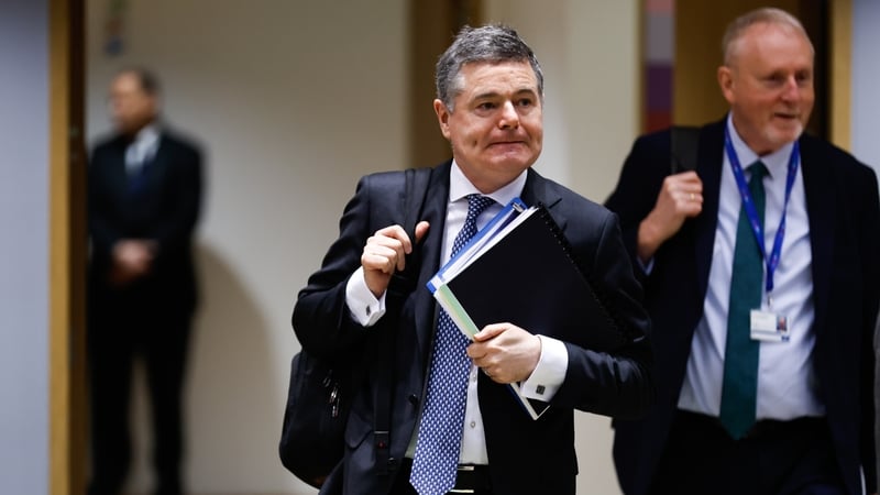 Paschal Donohoe said Ireland was approaching the trade tensions from a position of economic strength