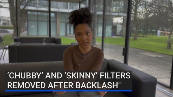 Watch: 'Chubby', 'skinny' filters removed after backlash