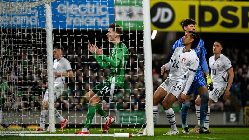 Isaac Price reacts after a missed opportunity on goal, although he did finish the night with one goal