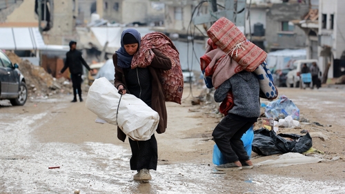 The military urged residents of the Al-Salatin, Al-Karama and Al-Awda areas of southern Gaza to evacuate their homes ahead of a threatened strike