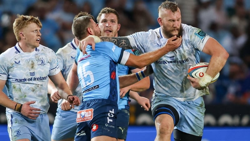 RG Snyman on the charge