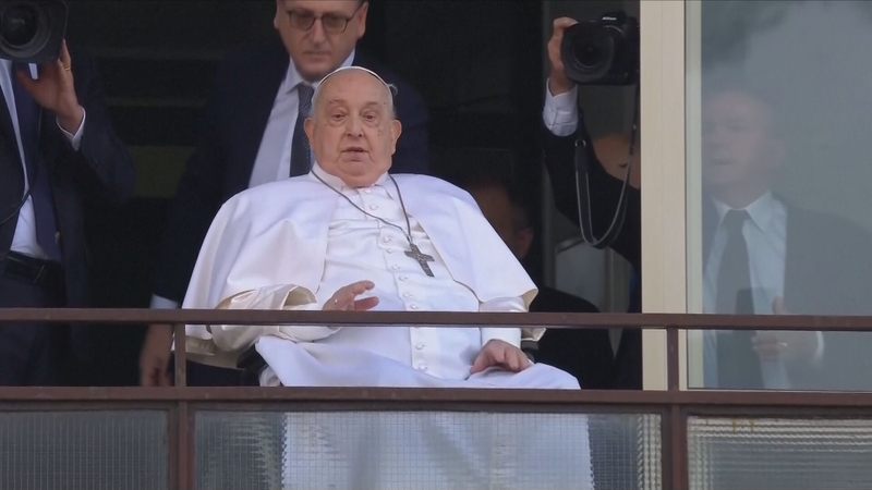 Pope Francis was discharged after spending more than five weeks in hospital