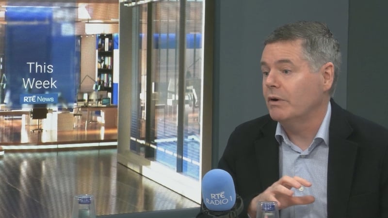 Paschal Donohoe indicated that income tax cuts proposed in the programme for the government may not go ahead if severe tariffs are introduced