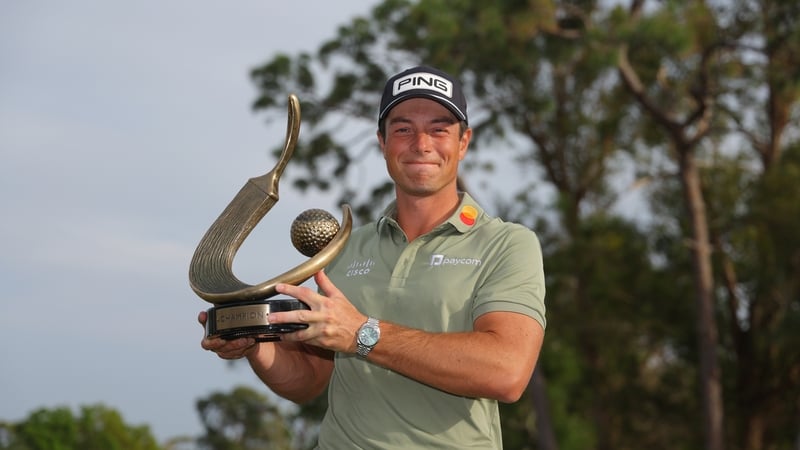 Viktor Hovland won for the first time in 18 months