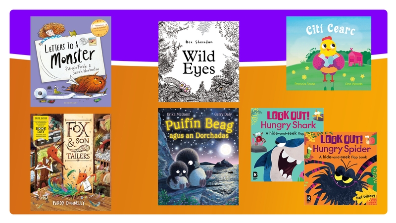 A selection of new releases from #DiscoverIrishKidsBooks. Design: Bex Sheridan