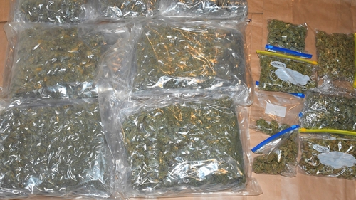7.5kg of cannabis was seized at a house in the Cranmore area
