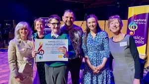 Winners of Waltons RTÉ lyric fm Music for Schools Competition show image