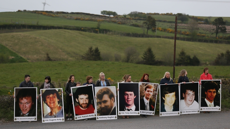 Nine men were shot by the SAS in the Co Armagh village in 1987 as an IRA unit carried out an attack on a police station