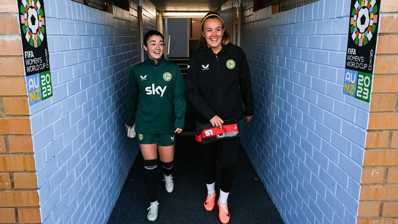 Marissa Sheva, left, and Grace Moloney were included in the squad for February but remain without clubs