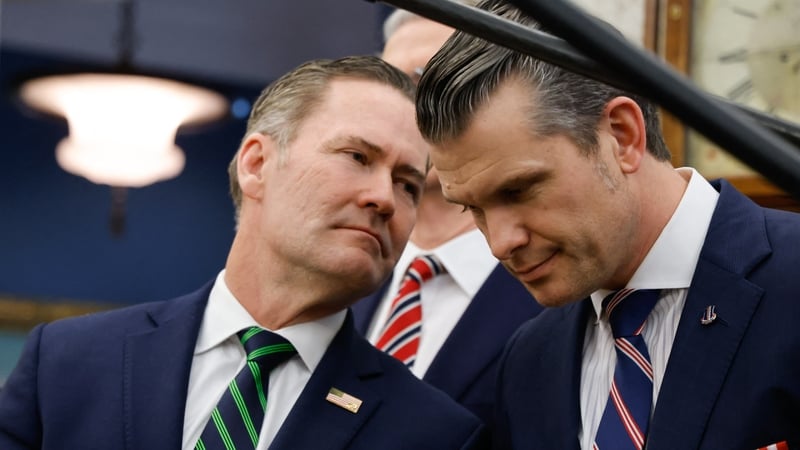 National Security Adviser Mike Waltz and Defence Secretary Pete Hegseth were identified as contributors in the group chat