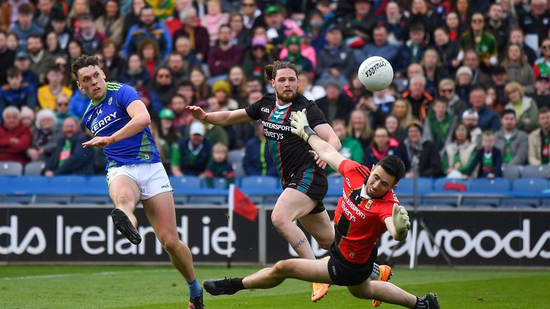 David Clifford finding the net for Kerry in the 2022 Division 1 final