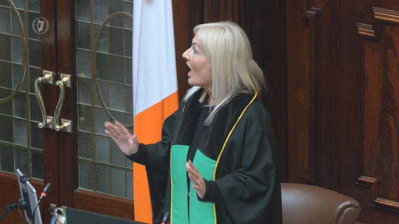 The Opposition have not brought matters to crunch point yet for Verona Murphy, but they are strongly contemplating doing so