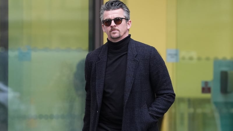 Joey Barton leaving court after receiving a 12-week suspended sentence