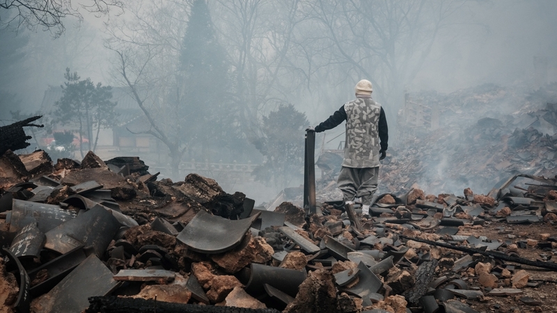 More than a dozen fires broke out over the weekend