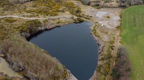 Divers found nothing after completing a search of a disused quarry about 3.2km from Michael Gaine's farmyard