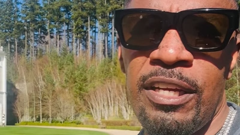 Jamie Foxx - Thanked Ireland "for letting us come here and stretch our legs and do our thing" / Image: Jamie Foxx/Instagram