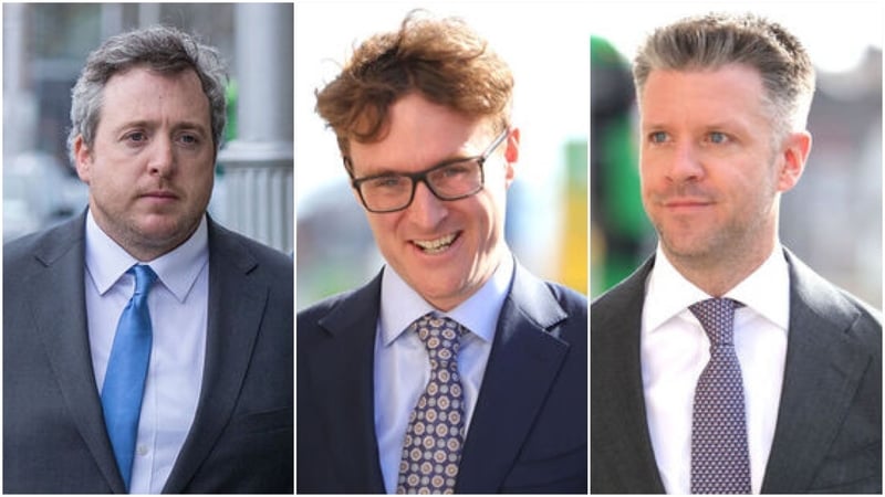 (L-R) David Kelly, Paddy Cosgrave, Daire Hickey