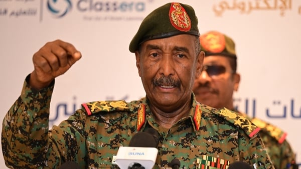 Abdel Fattah al-Burhan arrived at Khartoum's recaptured presidential palace, declaring the capital 'free' (File image)