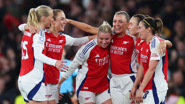 Arsenal celebrate