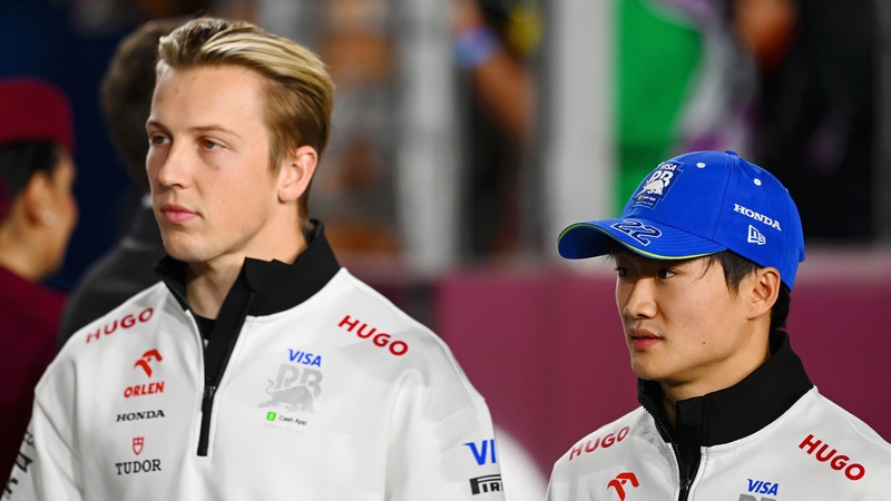 Liam Lawson and Yuki Tsunoda